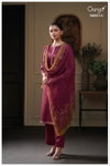 Nazriya 4057 By Ganga Cotton Silk Designer Salwar Suits Exporters In India